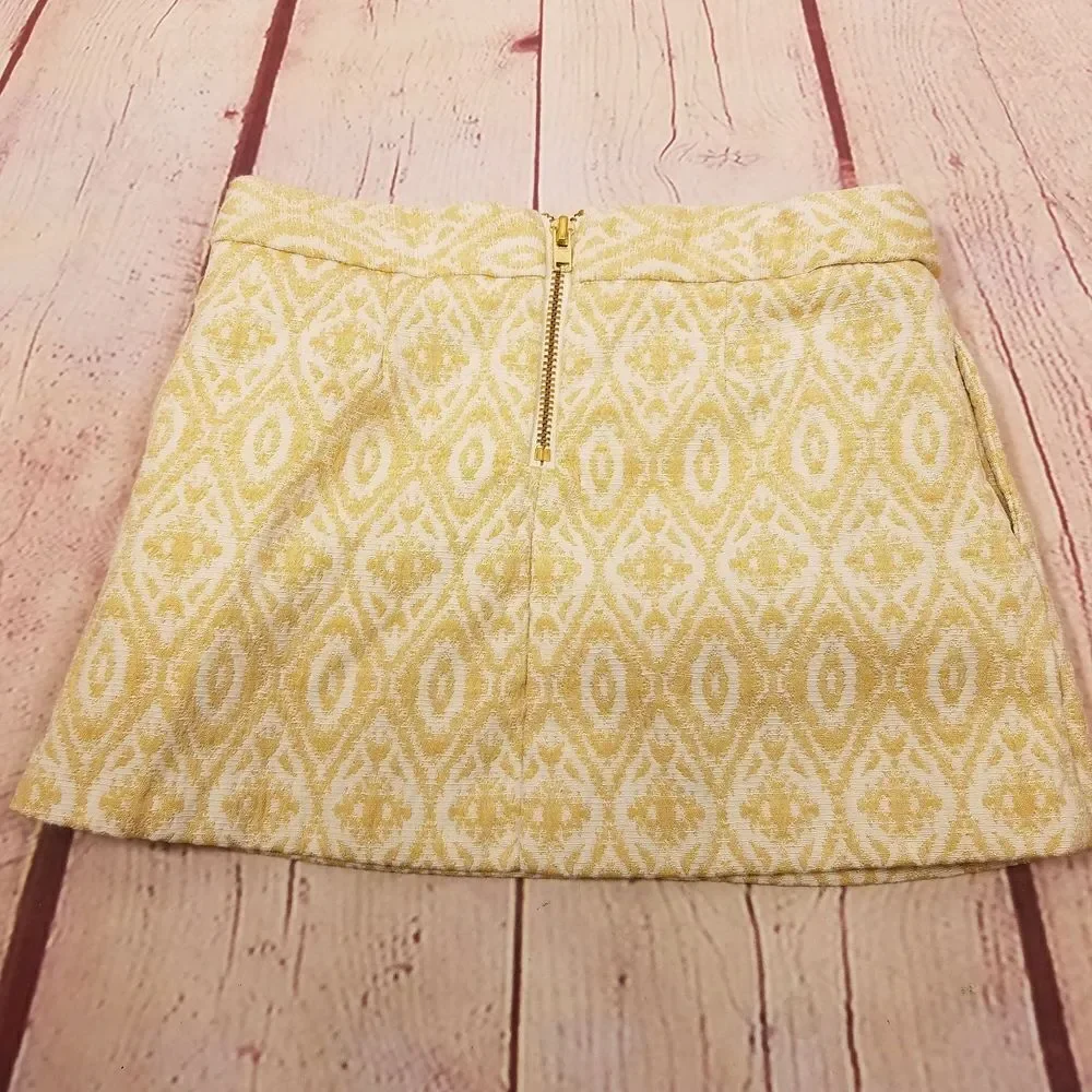 Oshkosh gold skirt 2T